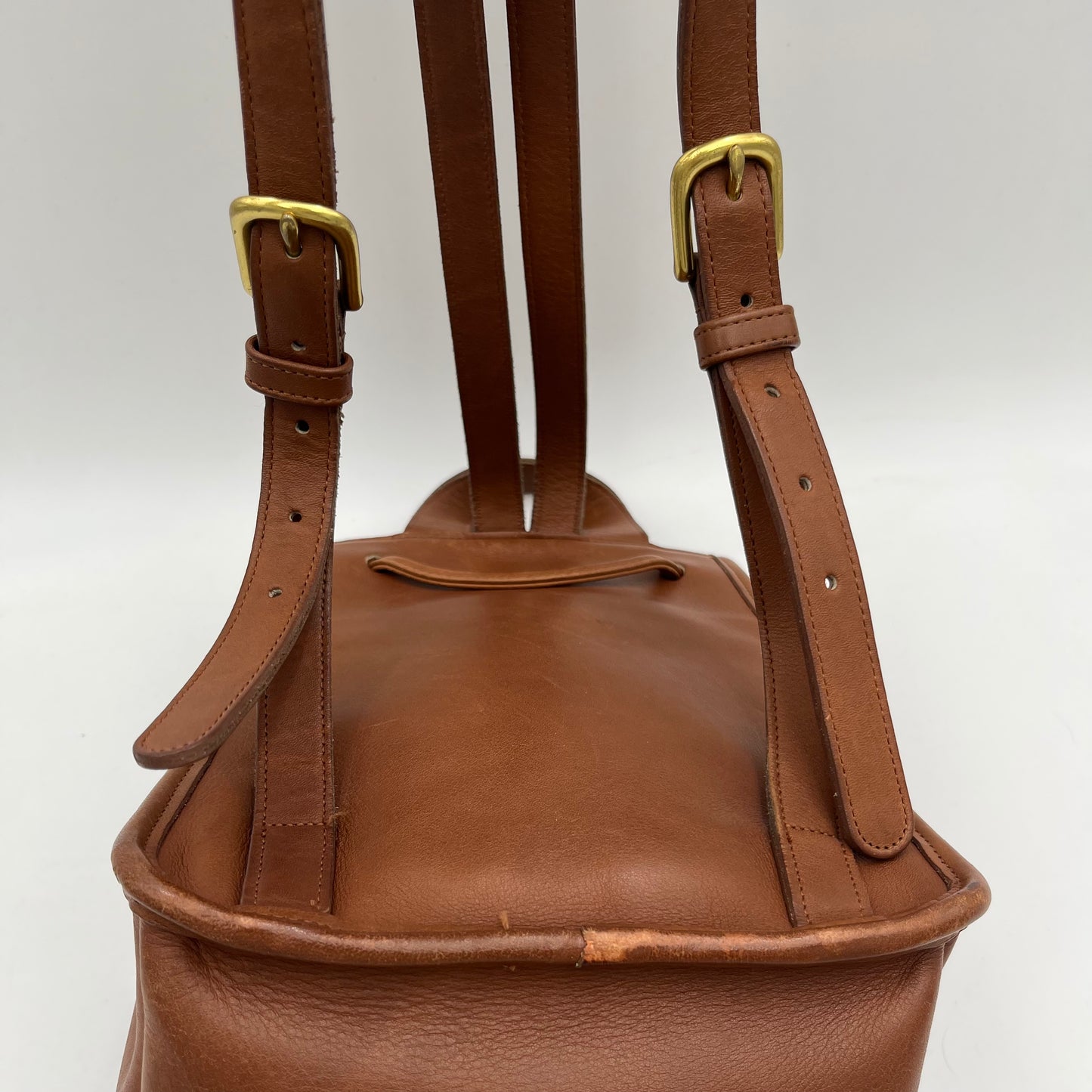 Coach British Tan Leather 9960 Backpack