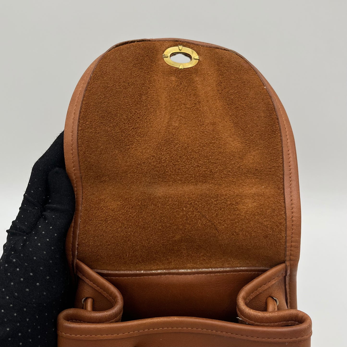 Coach British Tan Leather 9960 Backpack
