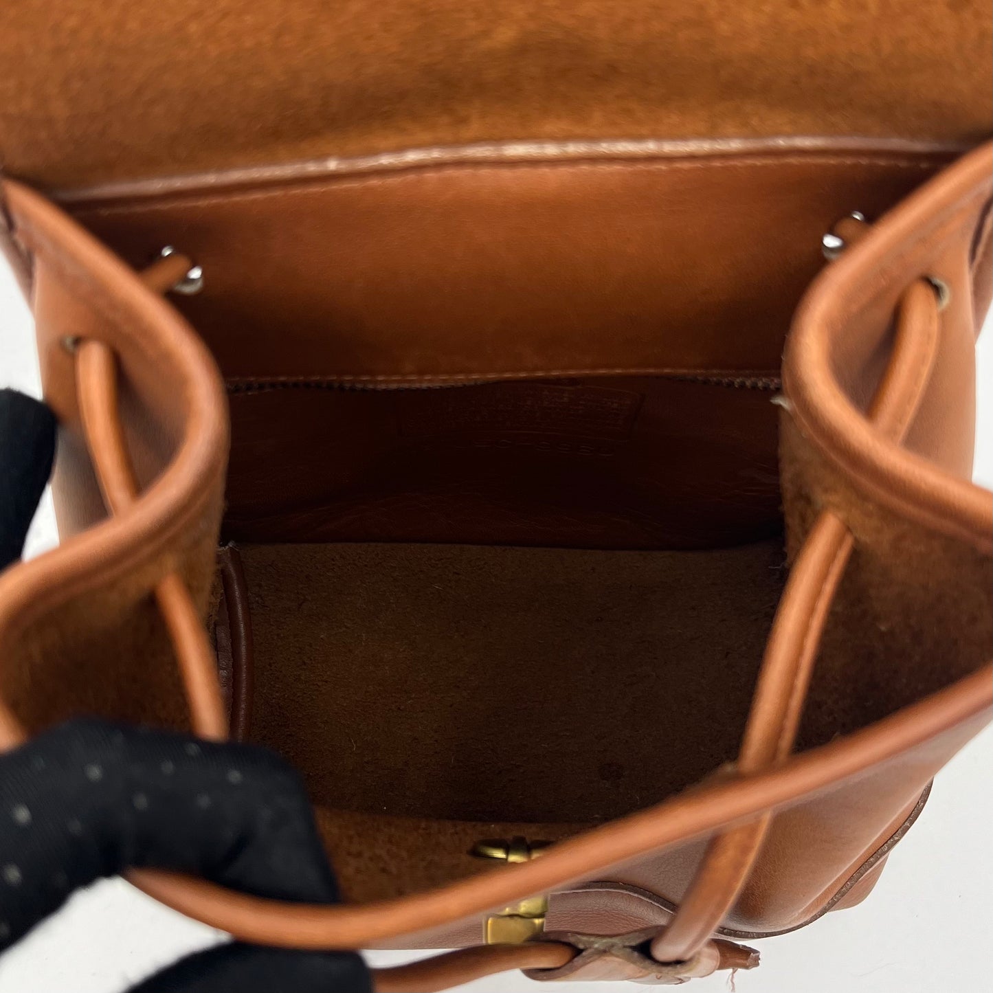 Coach British Tan Leather 9960 Backpack