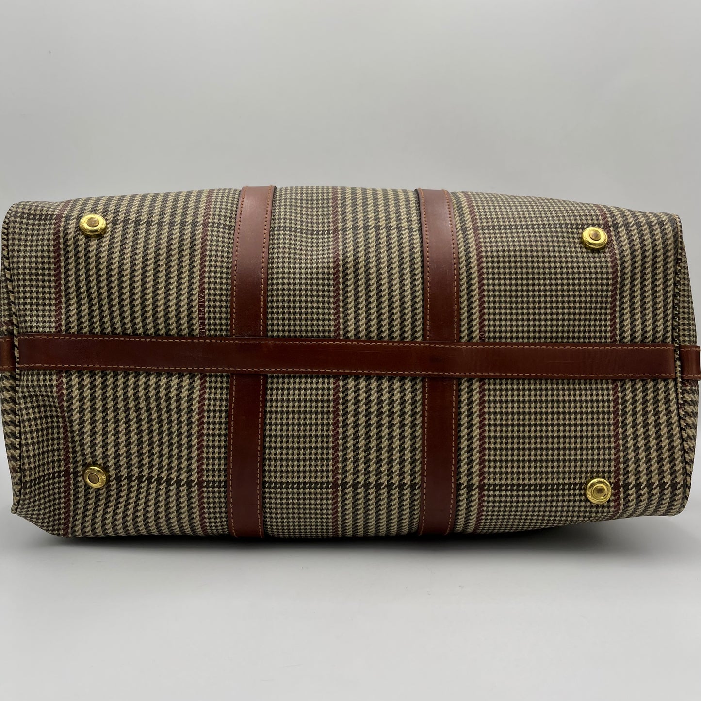 Polo Ralph Lauren Vintage Houndstooth Duffle Bag 50cm