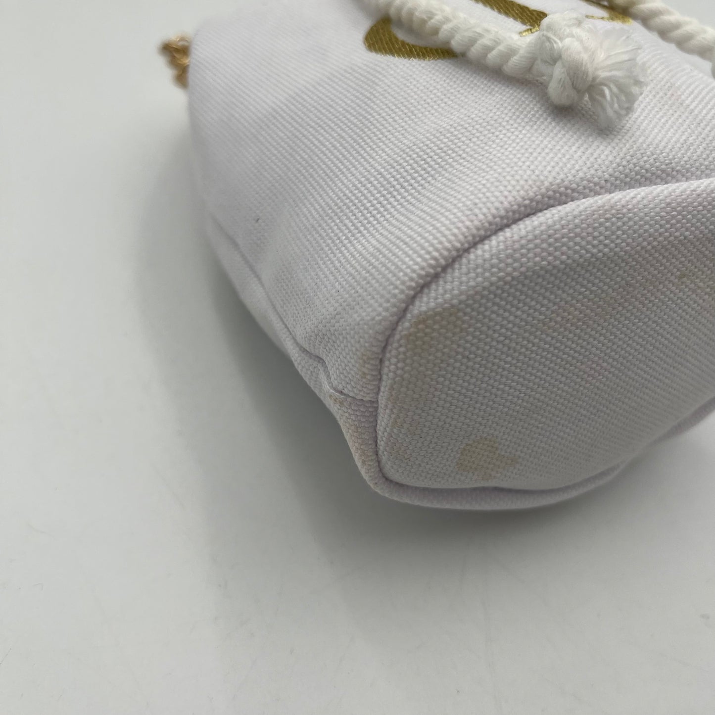 Christian Dior Beaute White Drawstring Pouch