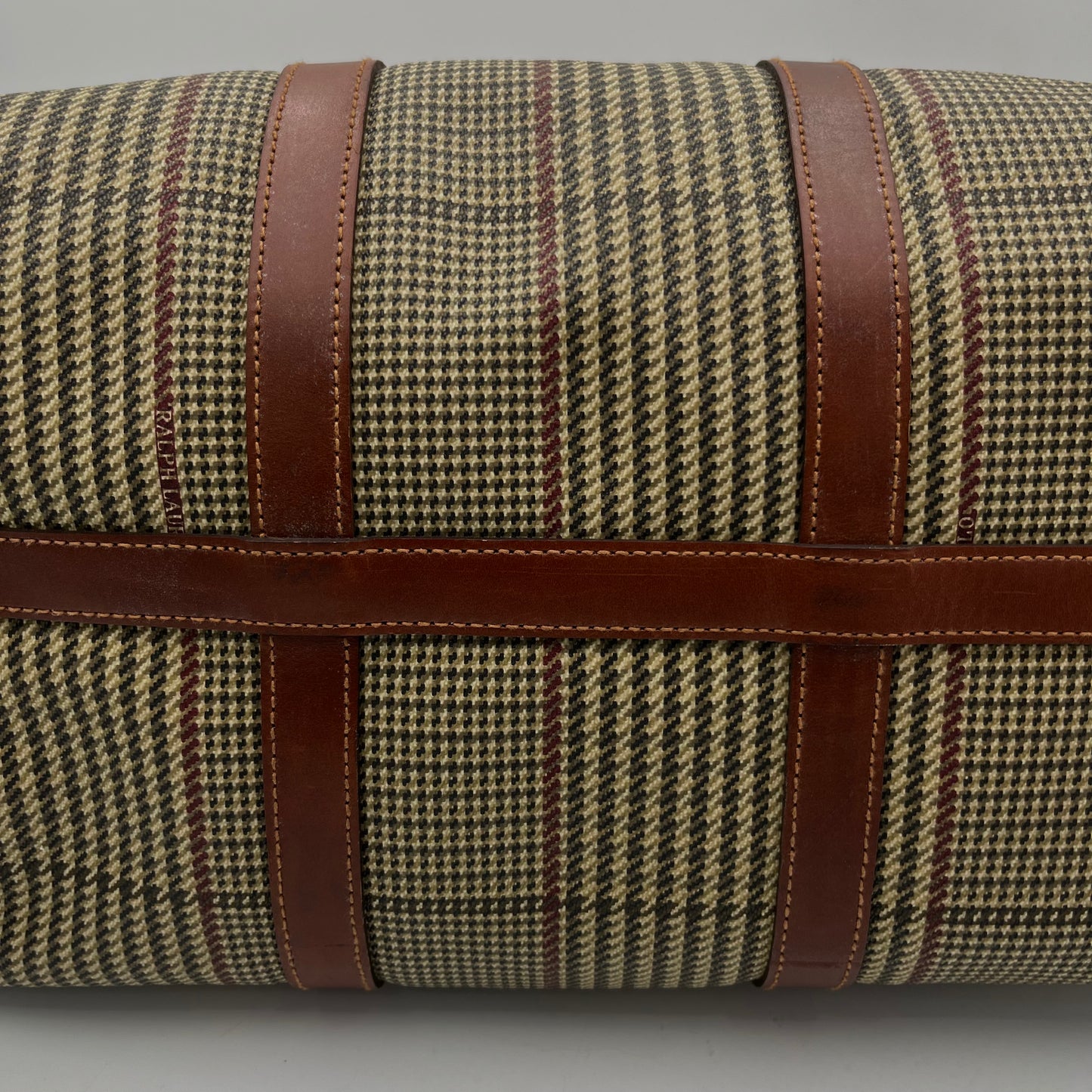 Polo Ralph Lauren Vintage Houndstooth Duffle Bag 50cm