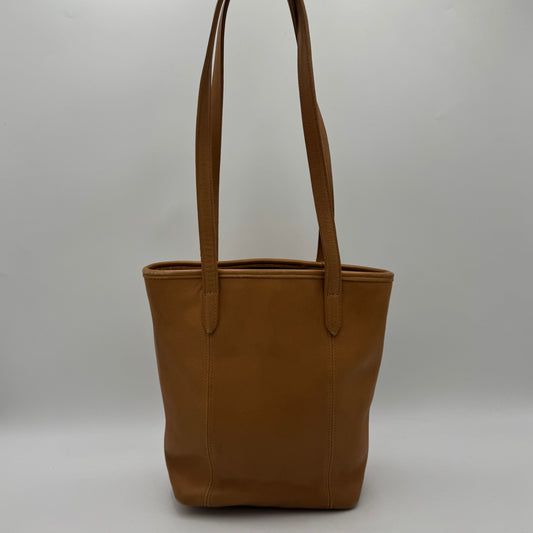 Coach 9077 Camel Brown Leather Legacy Lunch Tote