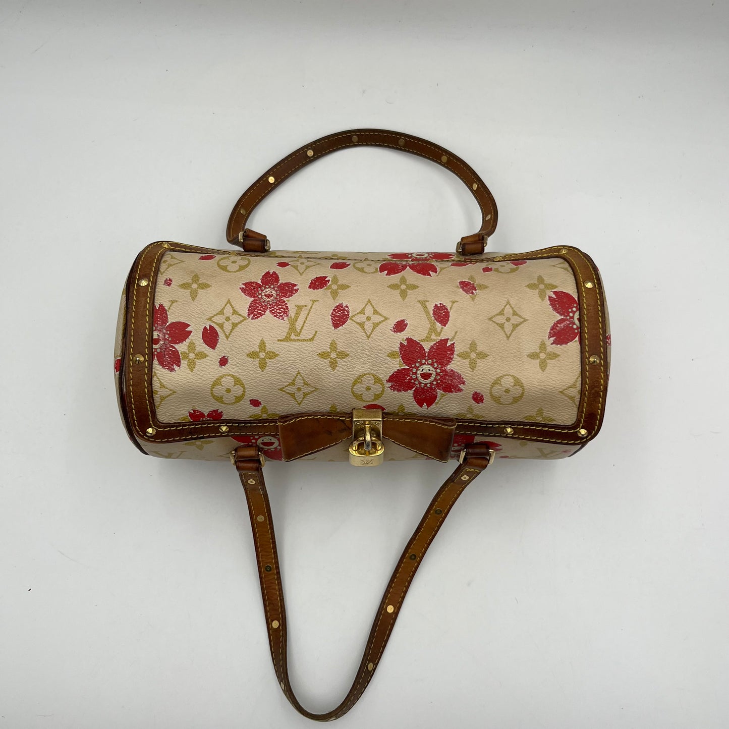 LV Takasahi Murakami Red Cherry Blossoms Papillon