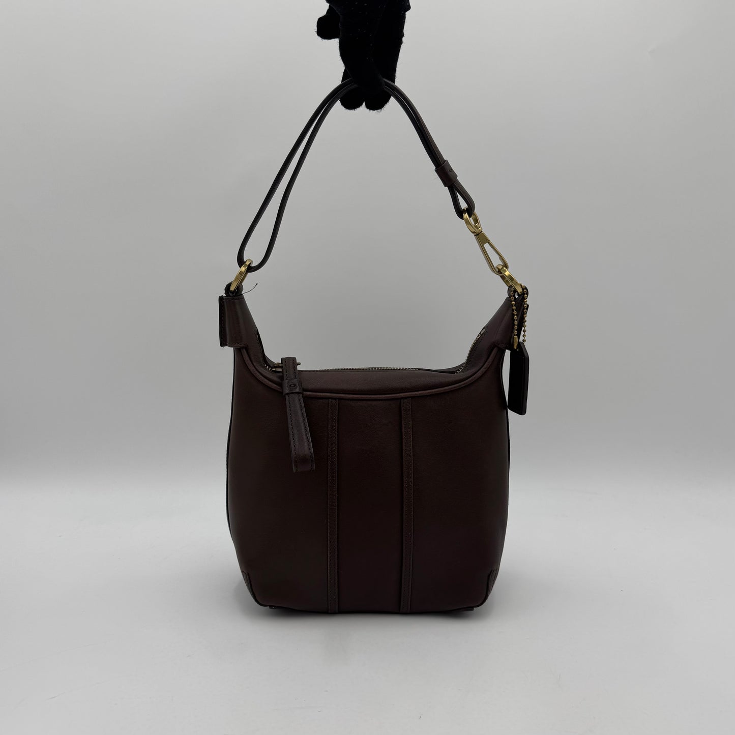 Coach Vintage Brown Leather 6953 Hobo Shoulder Bag