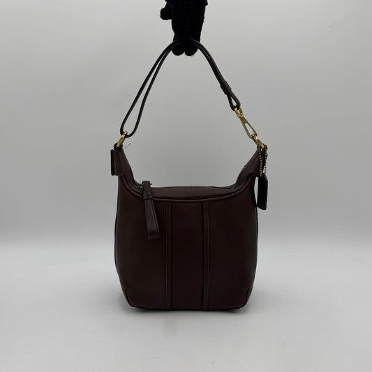 Coach Vintage Brown Leather 6953 Hobo Shoulder Bag