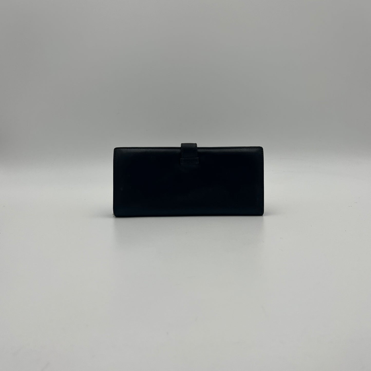 Loewe Black Anagram Soft Leather Long Bifold Wallet