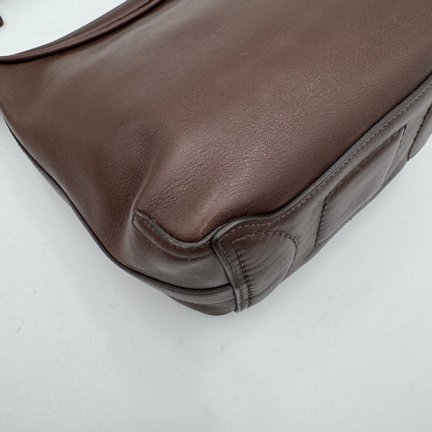 Coach Vintage Brown Leather 6953 Hobo Shoulder Bag