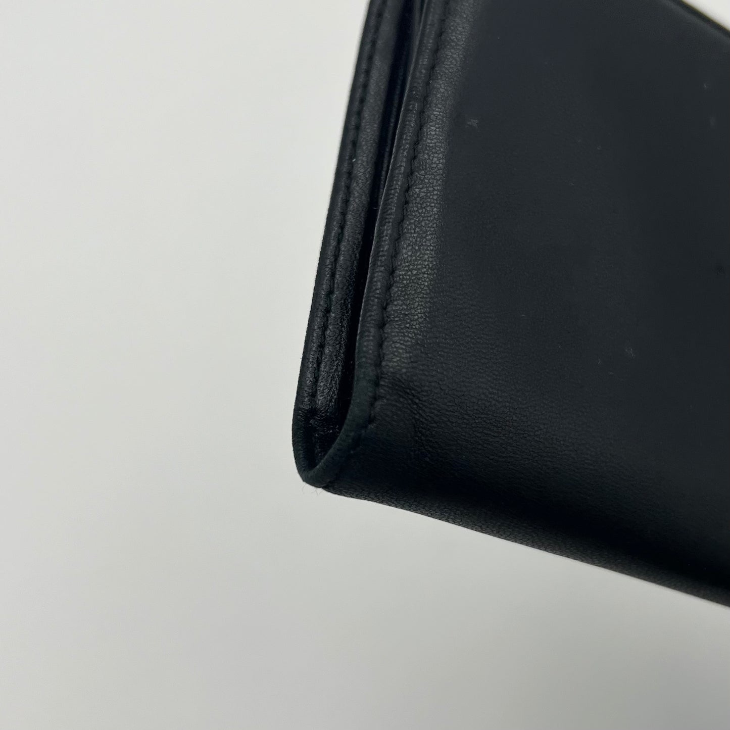 Loewe Black Anagram Soft Leather Long Bifold Wallet