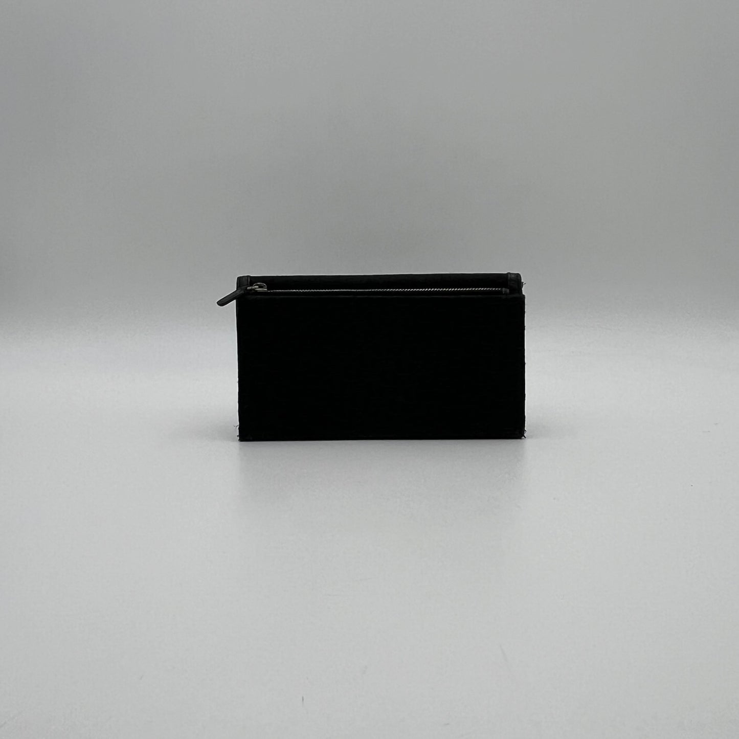 Chirstian Dior Black Trotter Street Chic Trifold Long Wallet