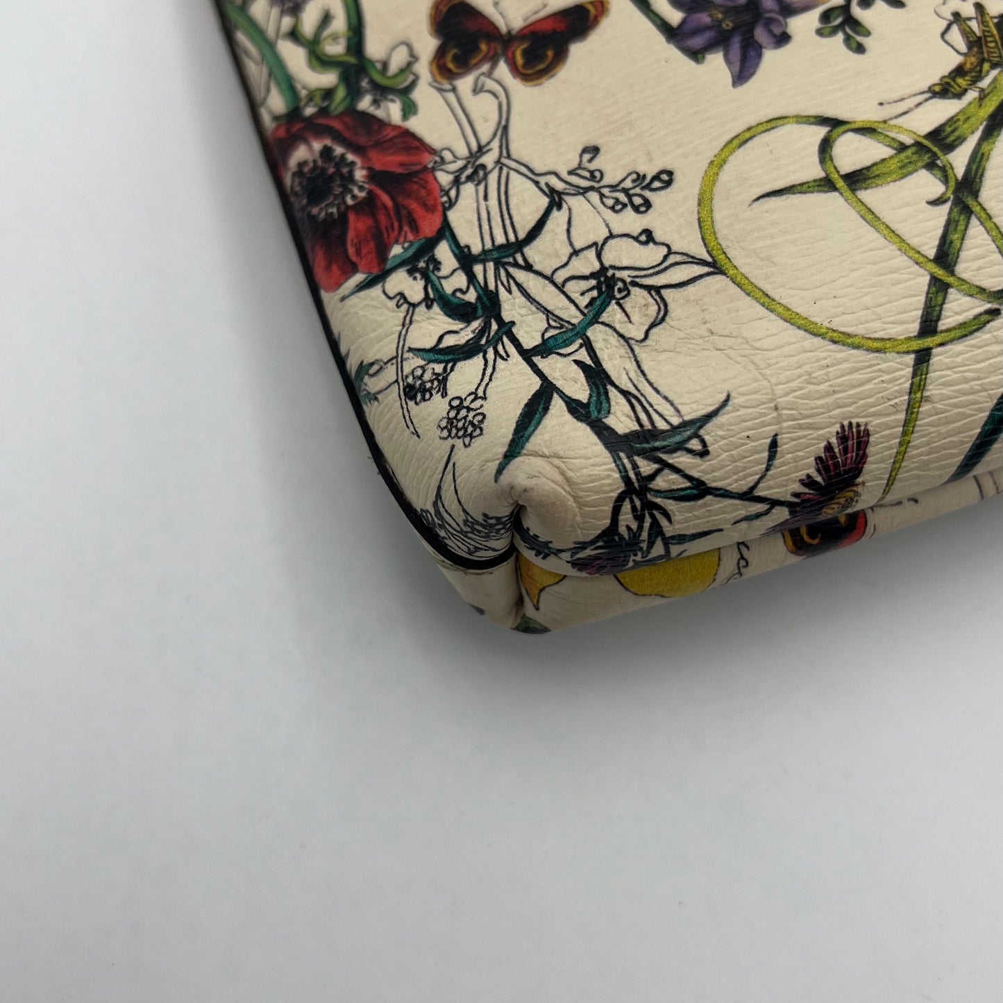 Gucci Floral Zip Pouch