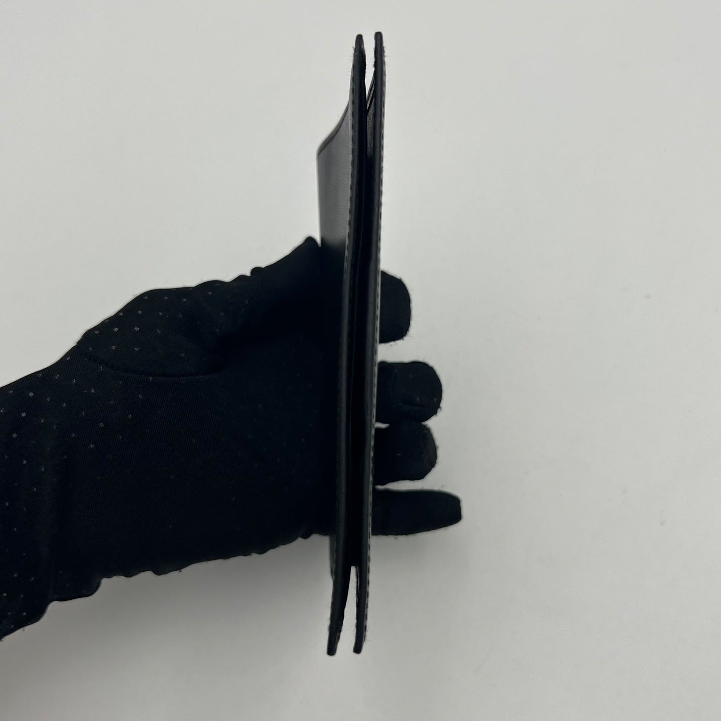 Loewe Black Anagram Leather Passport Holder
