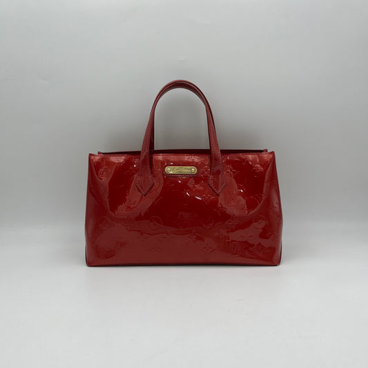 LV Red Monogram Wilshire PM