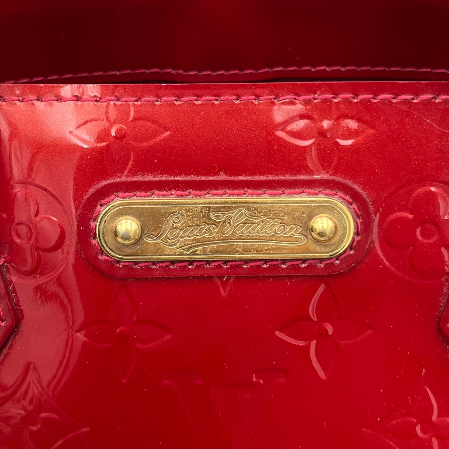 LV Red Monogram Wilshire PM