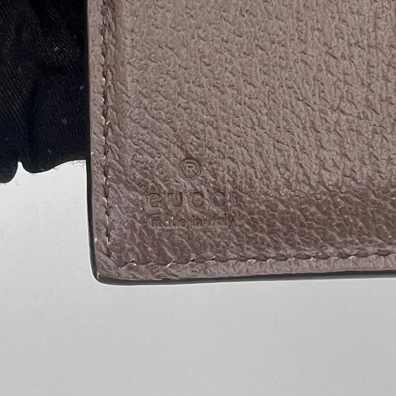 Gucci GG Supreme Ophidia Sherryline French Flap Compact Wallet