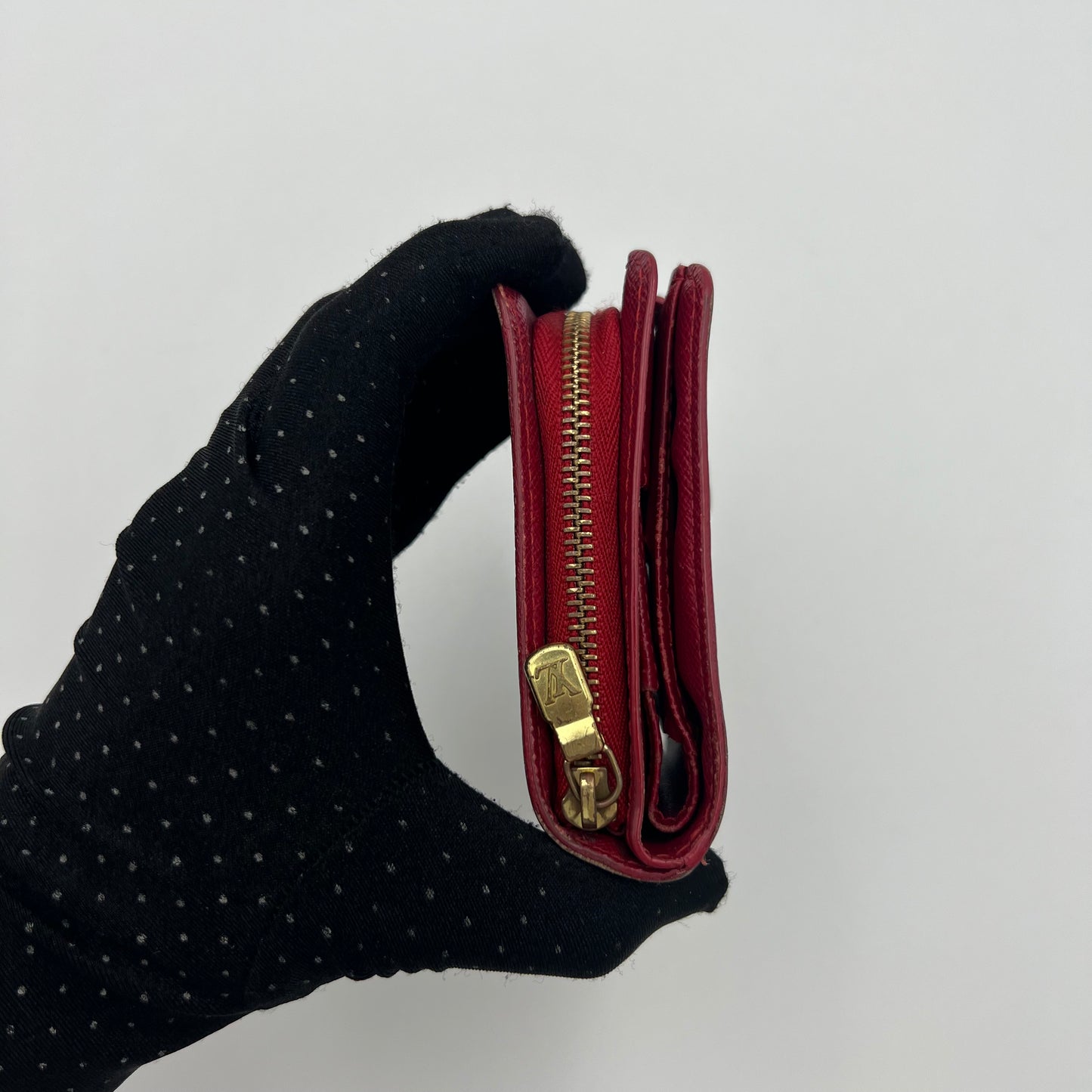 LV Takashi Murakami Monogram Cerises Bifold Compact Wallet