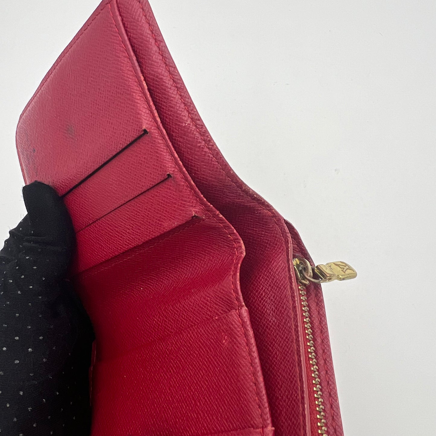 LV Takashi Murakami Monogram Cerises Bifold Compact Wallet