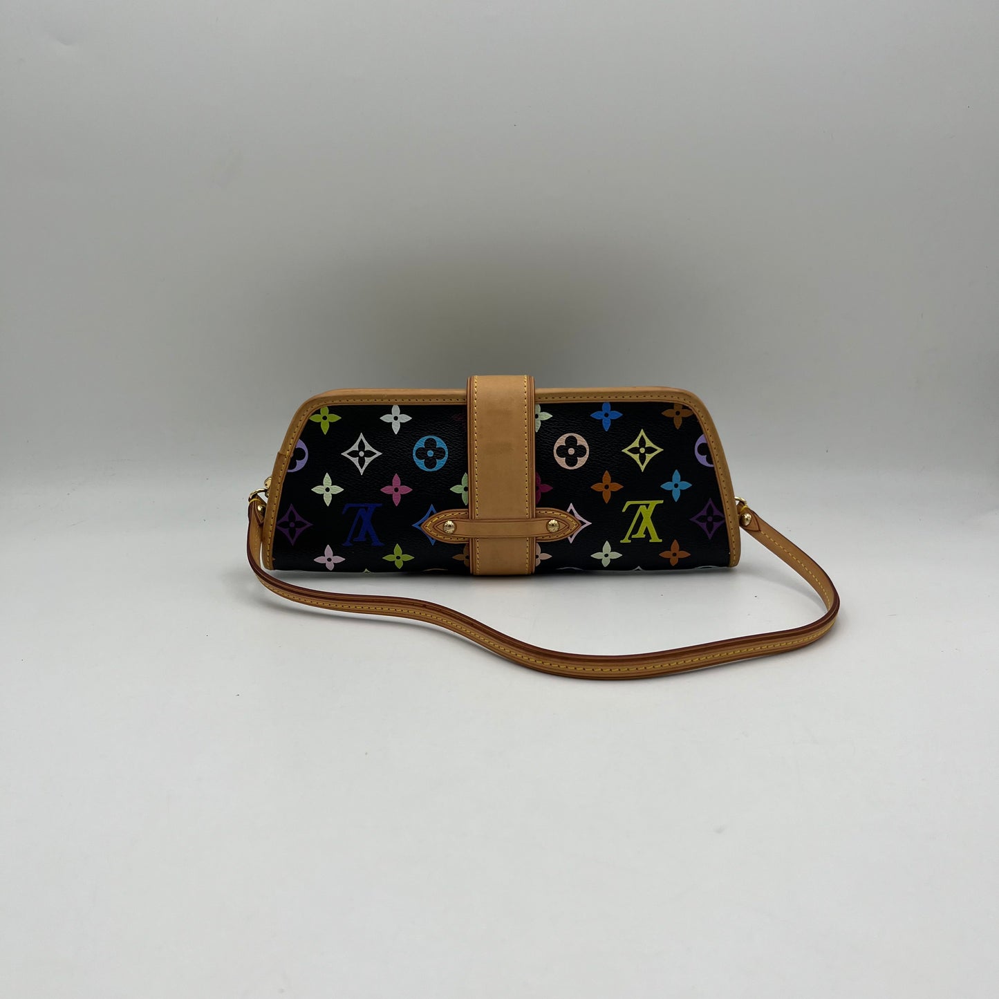 LV Black Multicolor Shirley Shoulder Bag