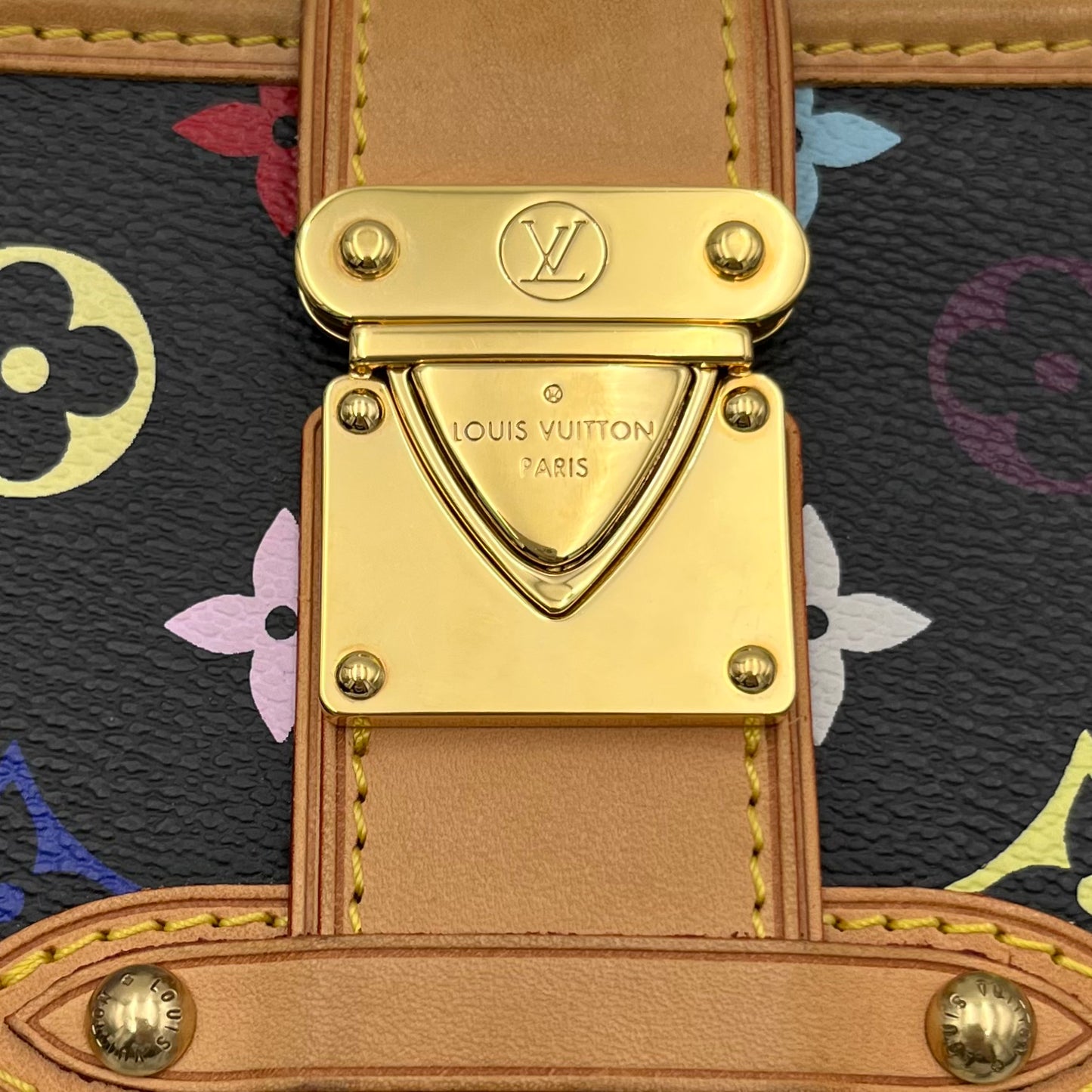 LV Black Multicolor Shirley Shoulder Bag