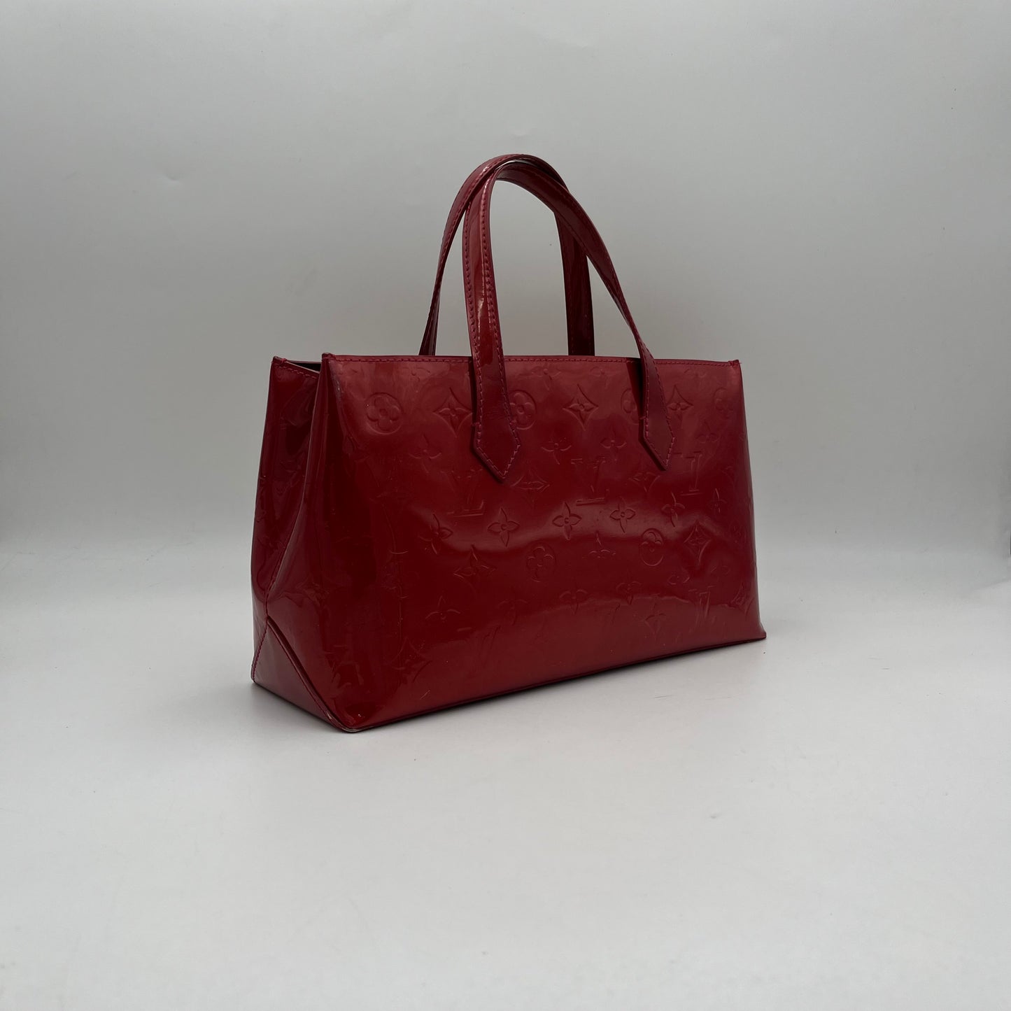 LV Red Monogram Wilshire PM