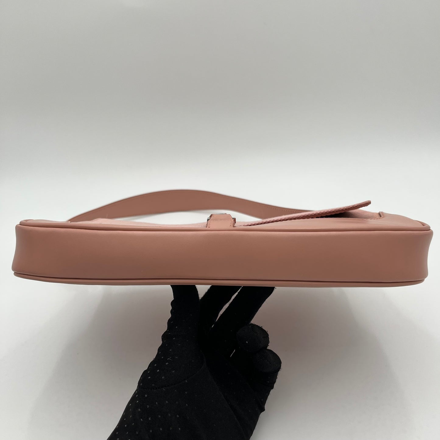 Gucci Pink and Leather Flap Jackie Shoulder Bag