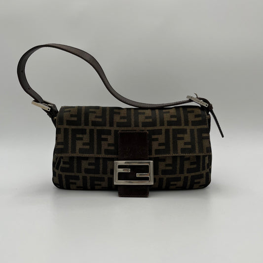 Fendi Tobacco Zucca Baguette