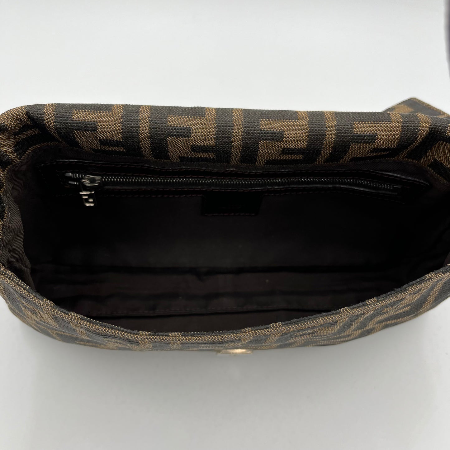 Fendi Tobacco Zucca Baguette