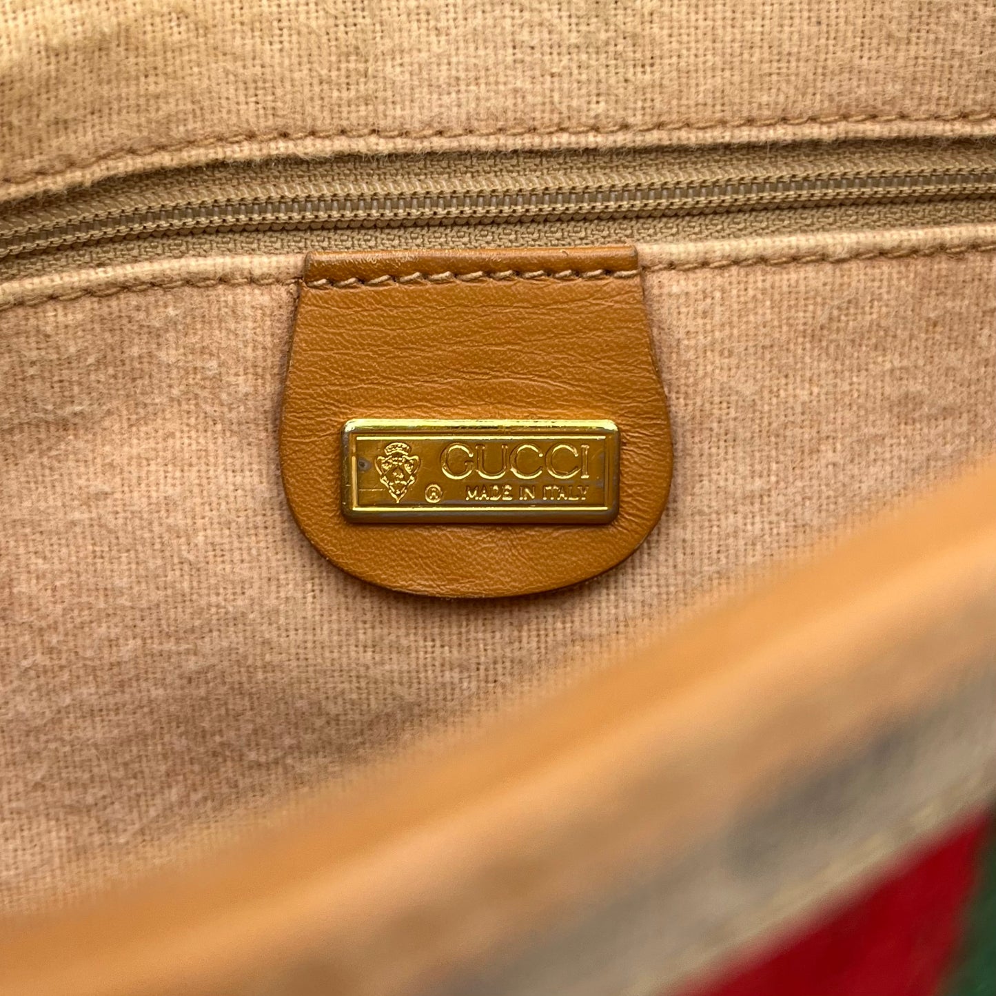 Gucci Vintage Brown Micro Guccissima Sherryline 1961 Jackie