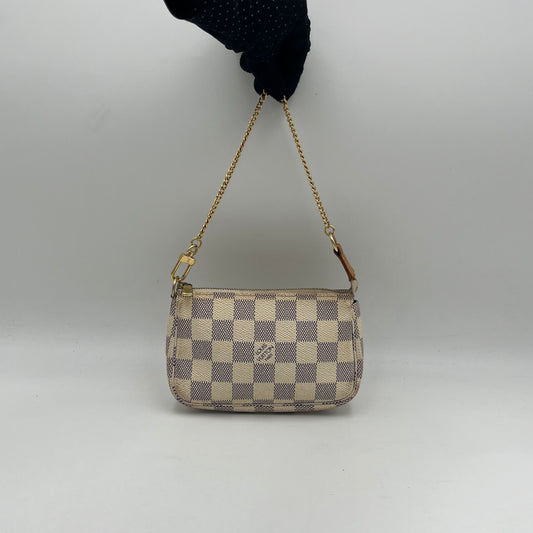 LV Damier Azur Mini Chain Pochette