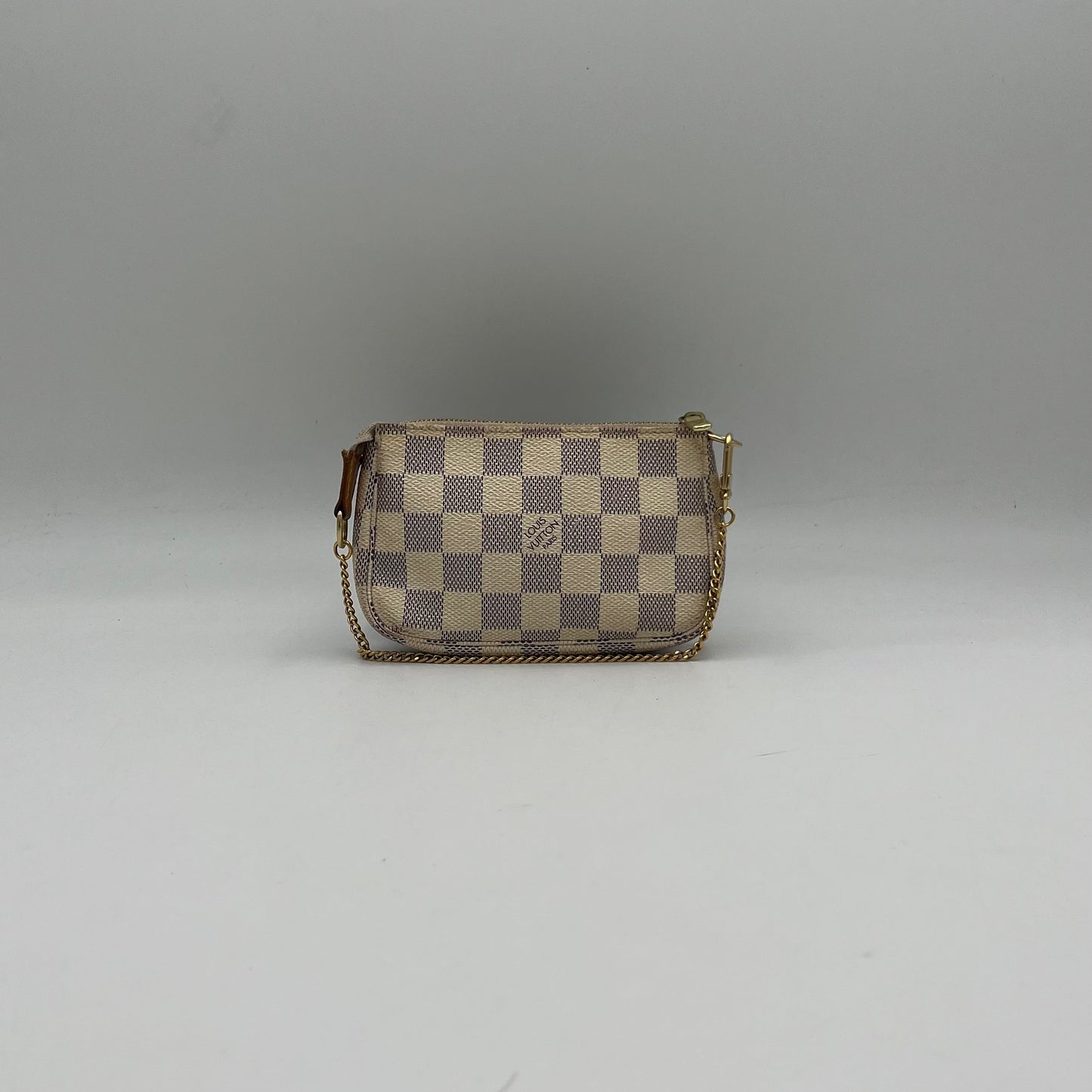 LV Damier Azur Mini Chain Pochette