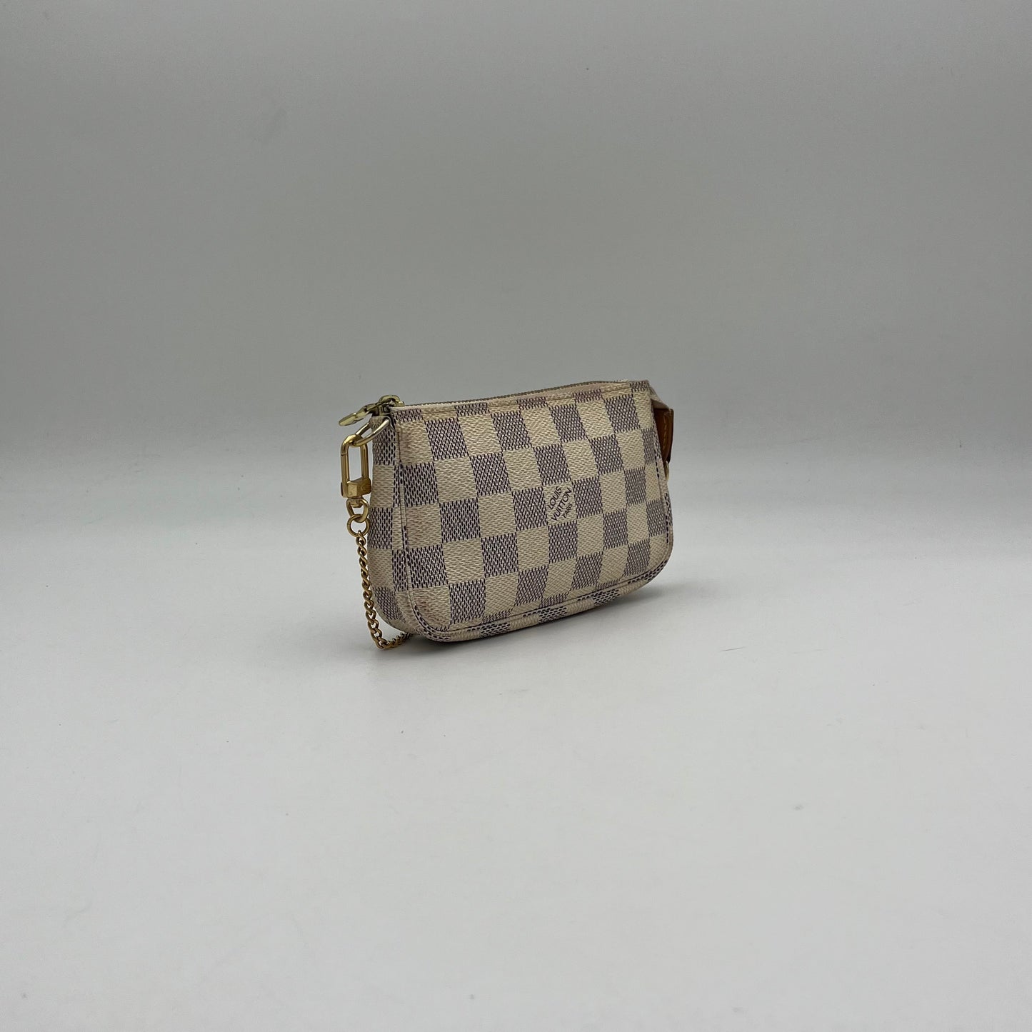 LV Damier Azur Mini Chain Pochette