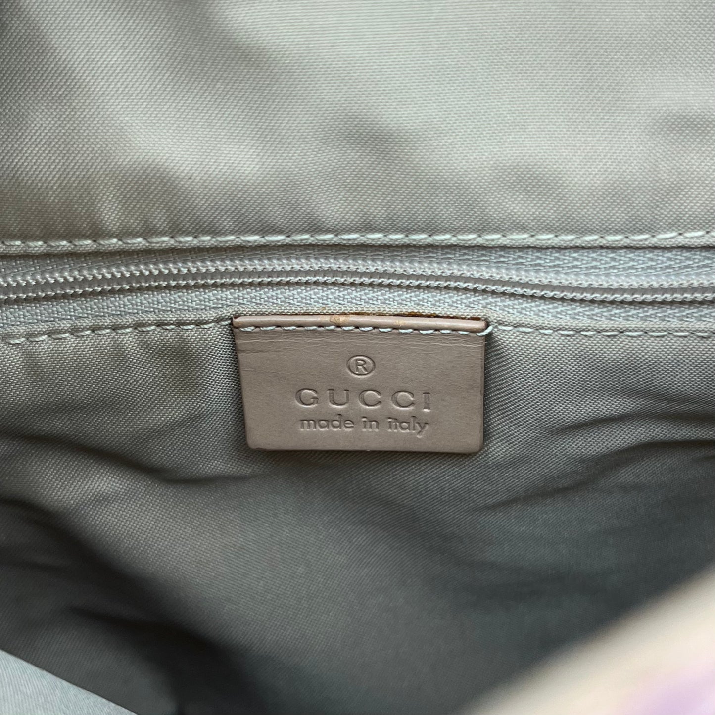Gucci Pink Monogram Canvas and Leather Small Backpack