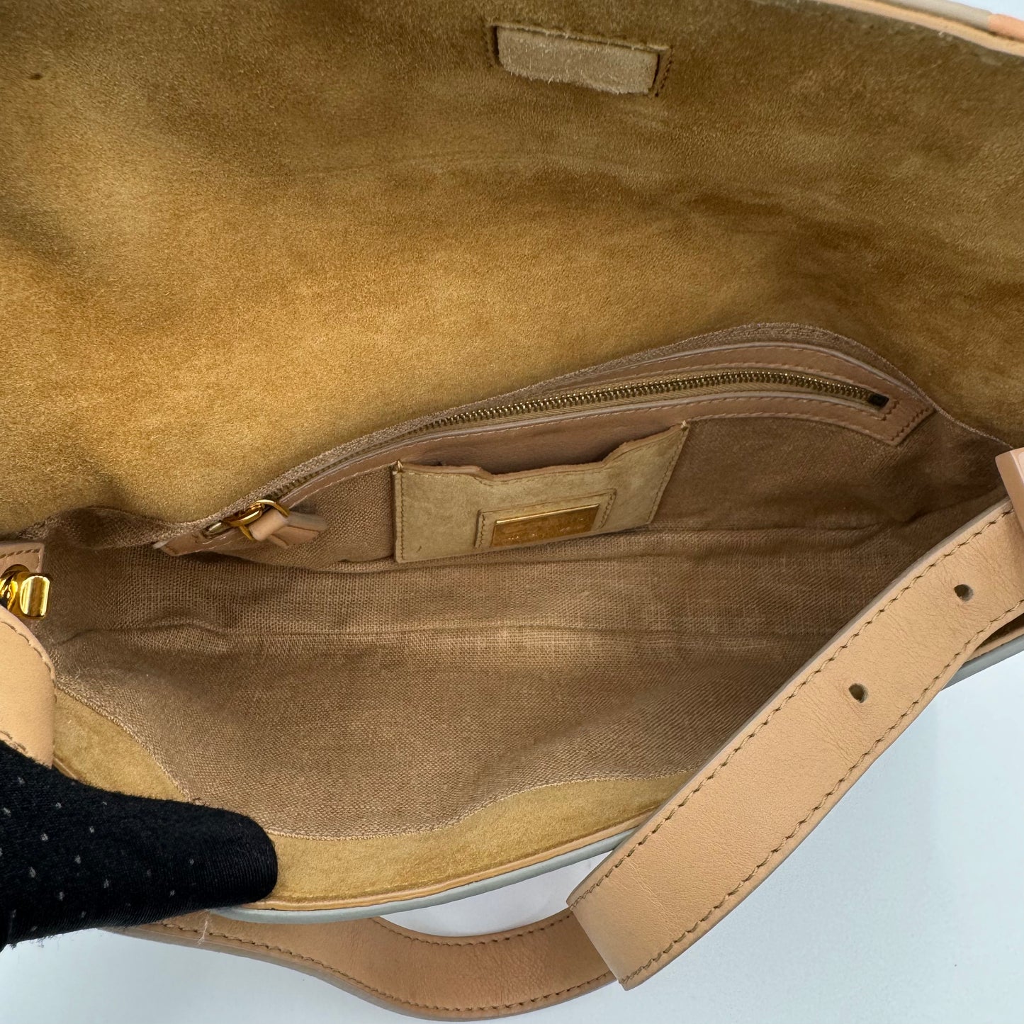 Fendi Multicolor Leather 3D Block Baguette Mania