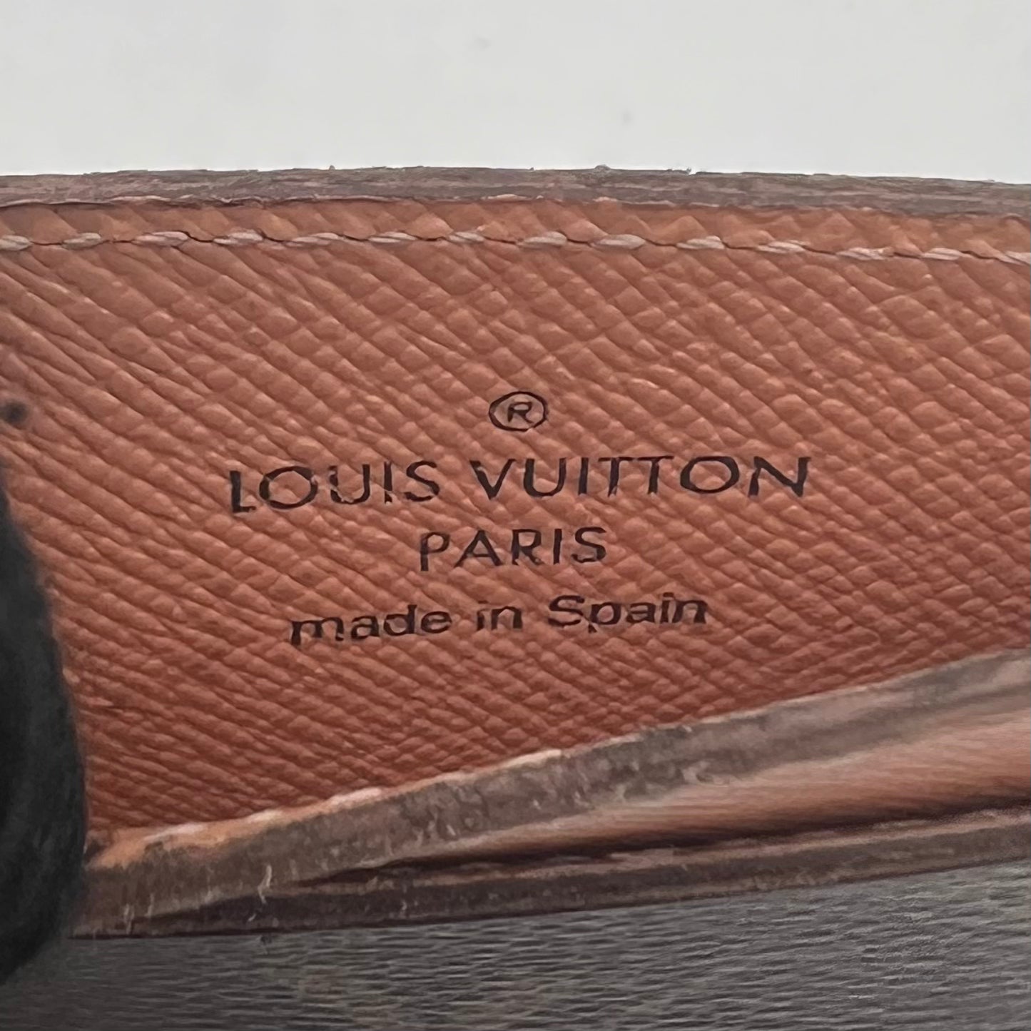 LV Monogram and Rose Pink Canvas Card Holder