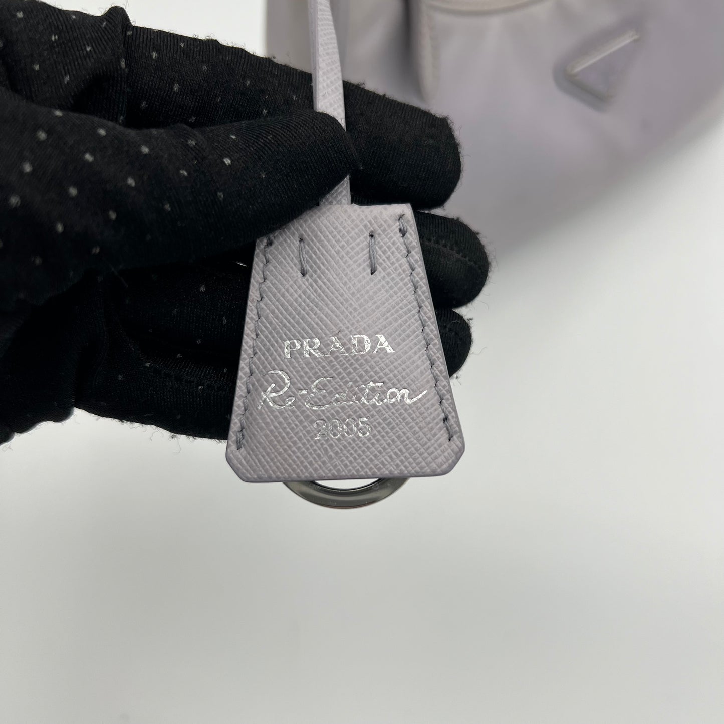 Prada Light Purple Nylon Re-Edition 2005 Mini Hobo Bag