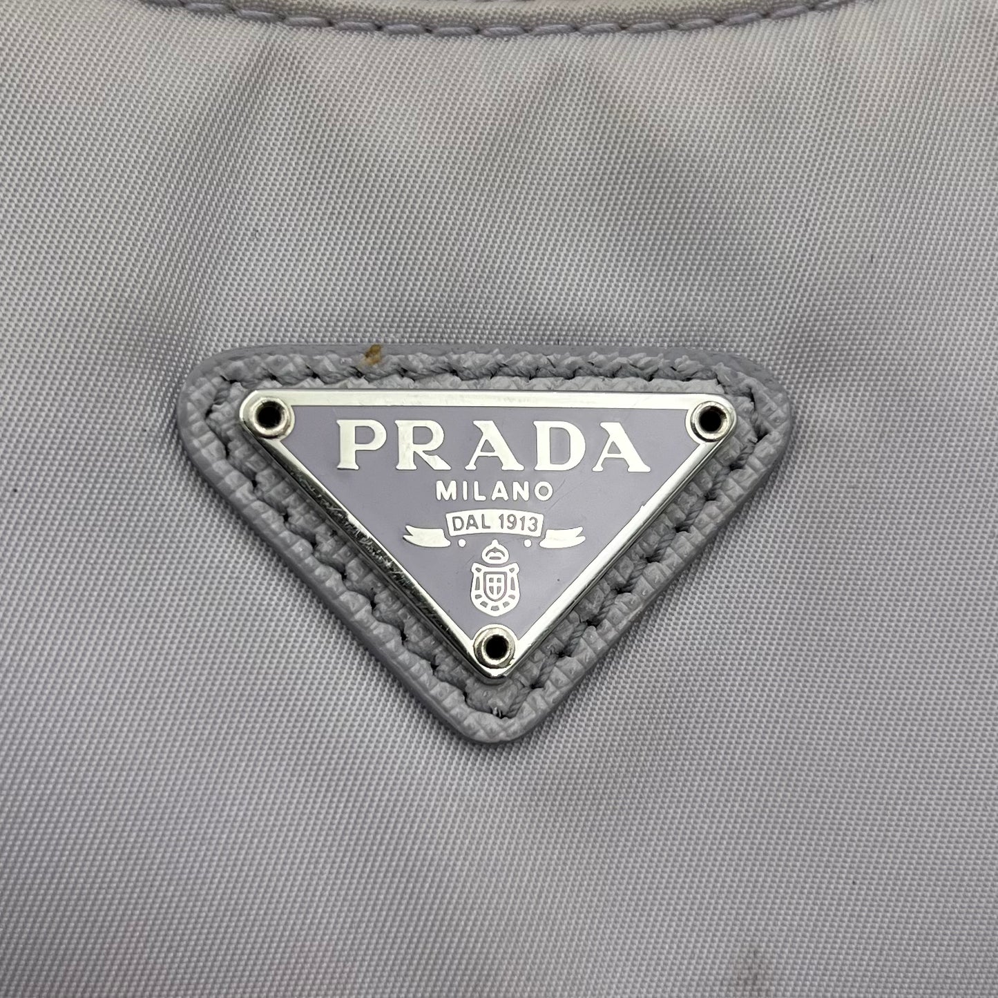 Prada Light Purple Nylon Re-Edition 2005 Mini Hobo Bag