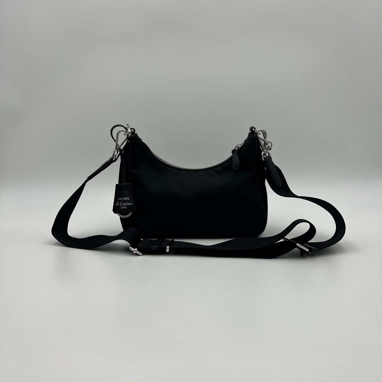 Prada Black Nylon Re- Edition 2005 Bag