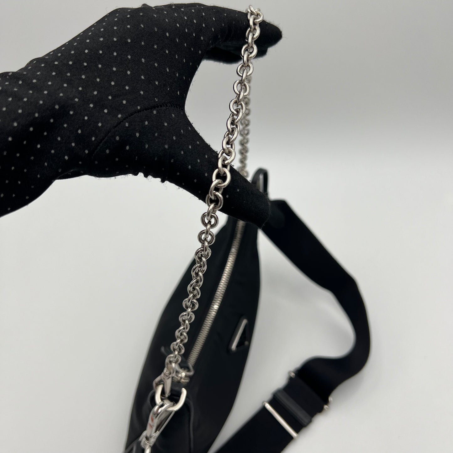 Prada Black Nylon Re- Edition 2005 Bag