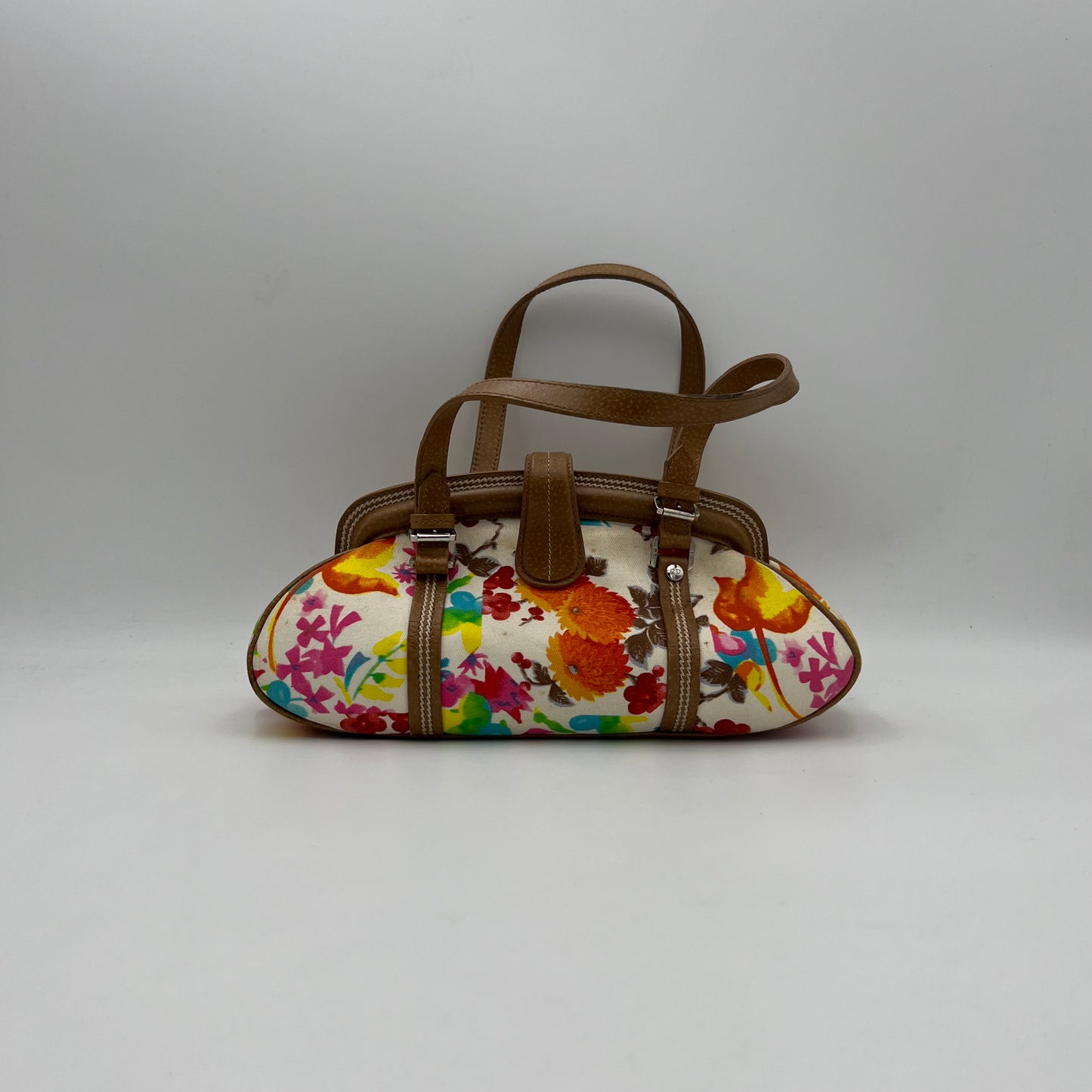 Christian Dior Floral Printed Handbag