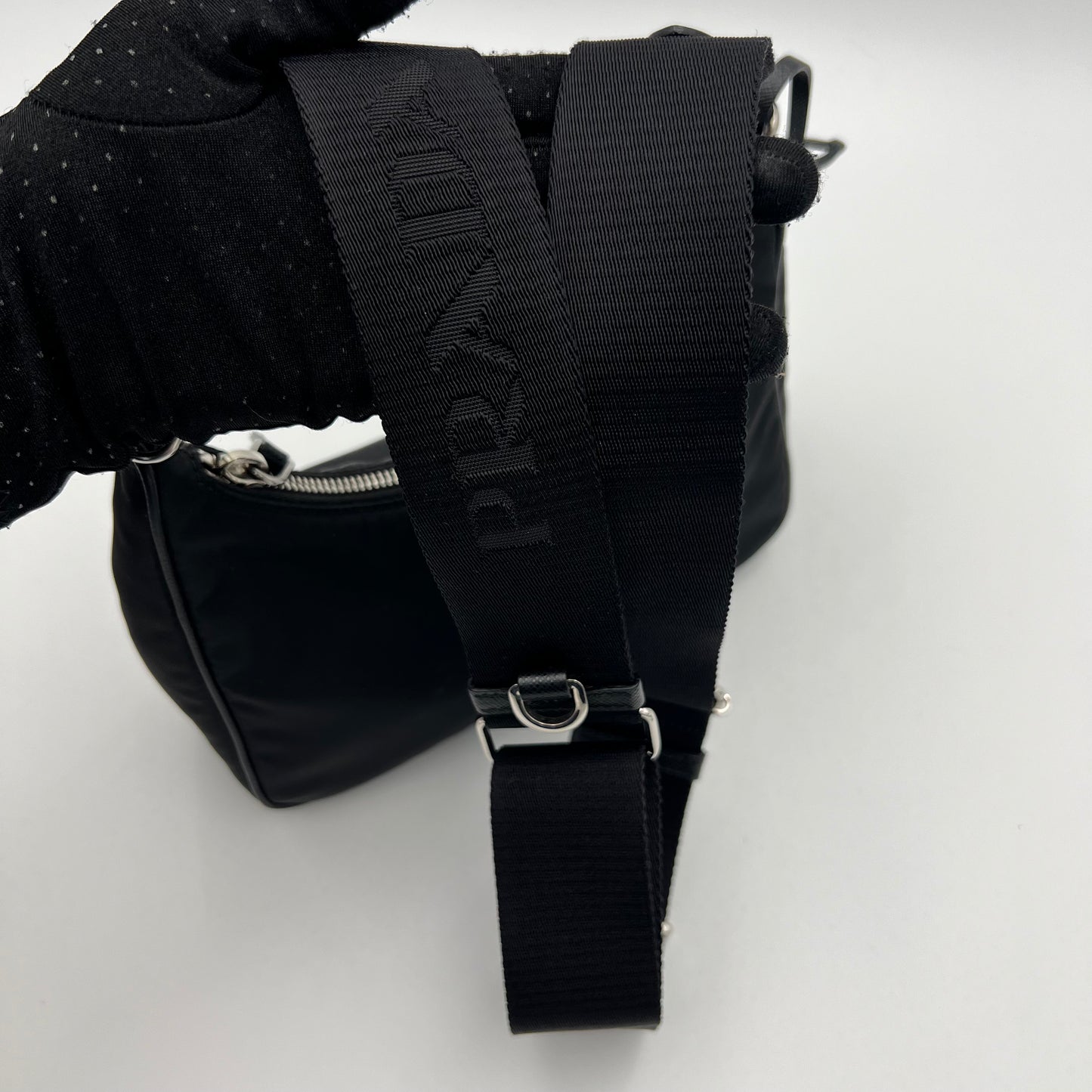 Prada Black Nylon Re- Edition 2005 Bag