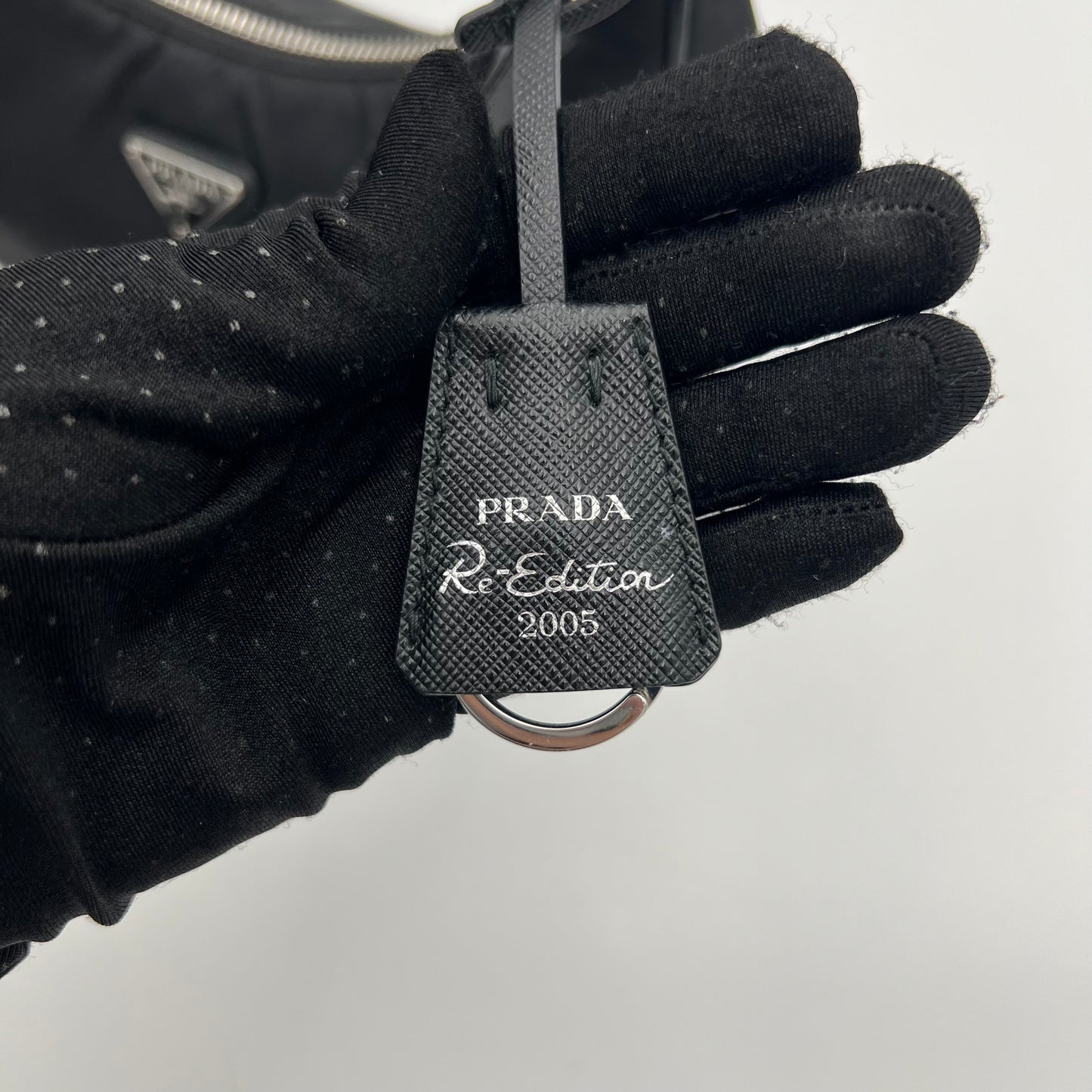 Prada Black Nylon Re- Edition 2005 Bag