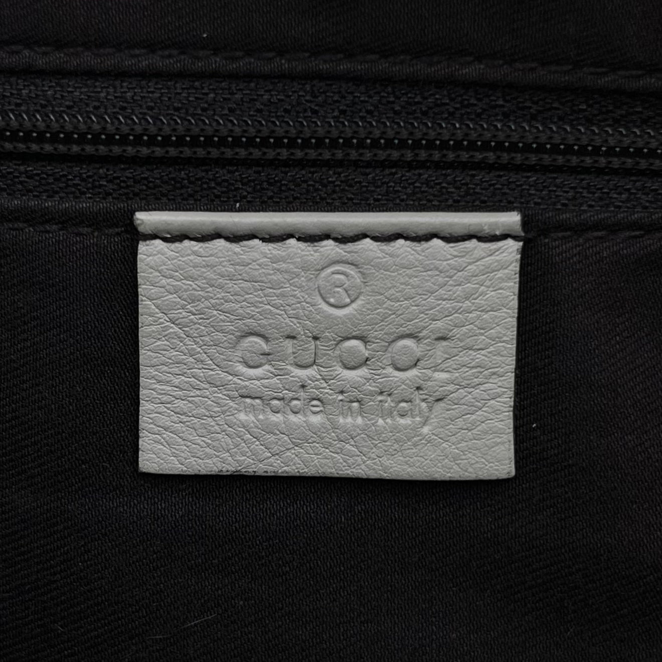 Gucci Beige GG Canvas and Yellow Patent Leather Guccioli Oliver Tote