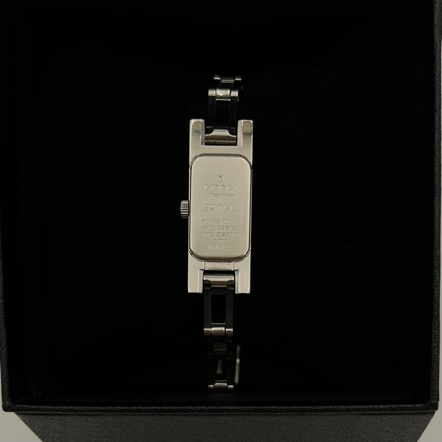 Gucci Vintage 3900L Silver Dial Stainless Steel Quartz Ladies Watch