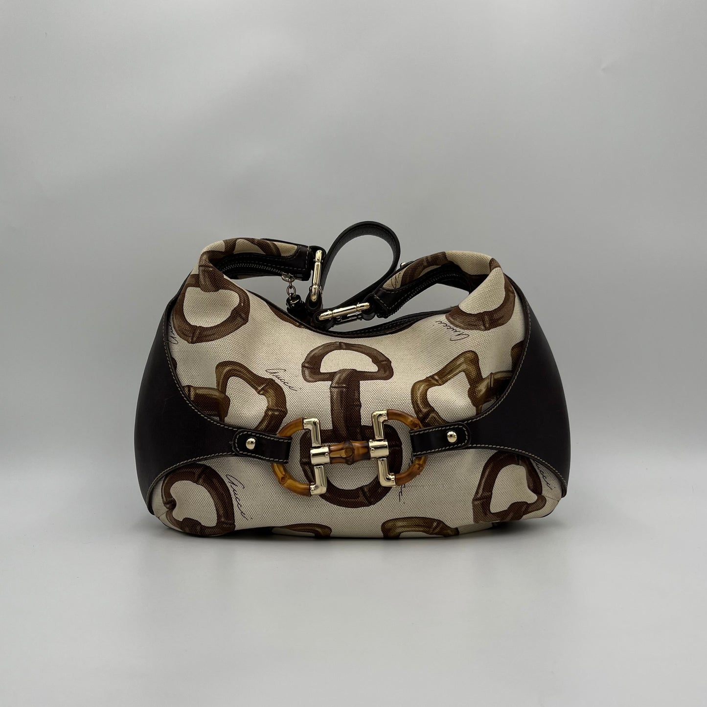 Gucci Bamboo Horsebit Amalfi Hobo Bag