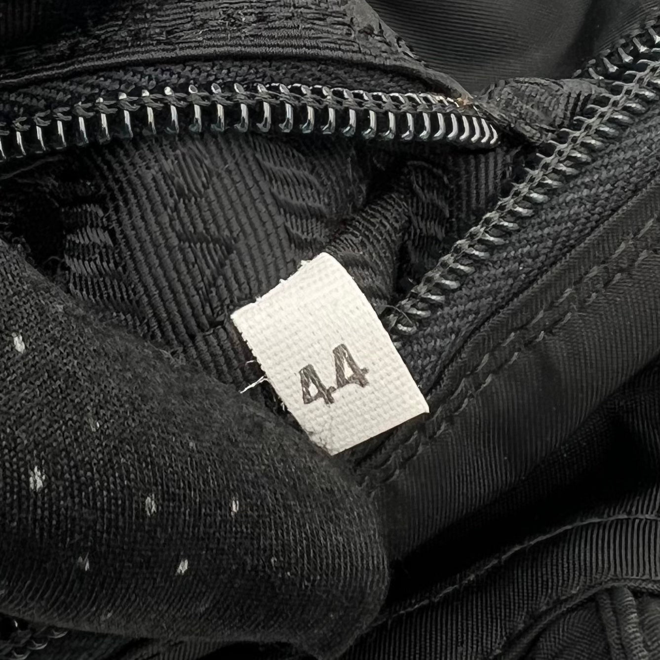 Prada Black Nylon Medium Zip Tote