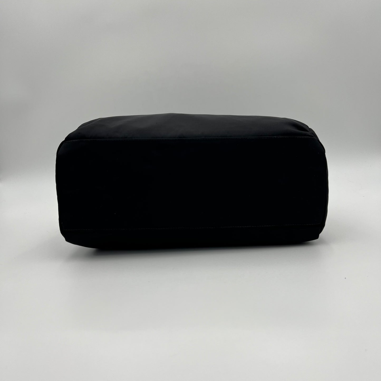 Prada Black Nylon Medium Open Tote