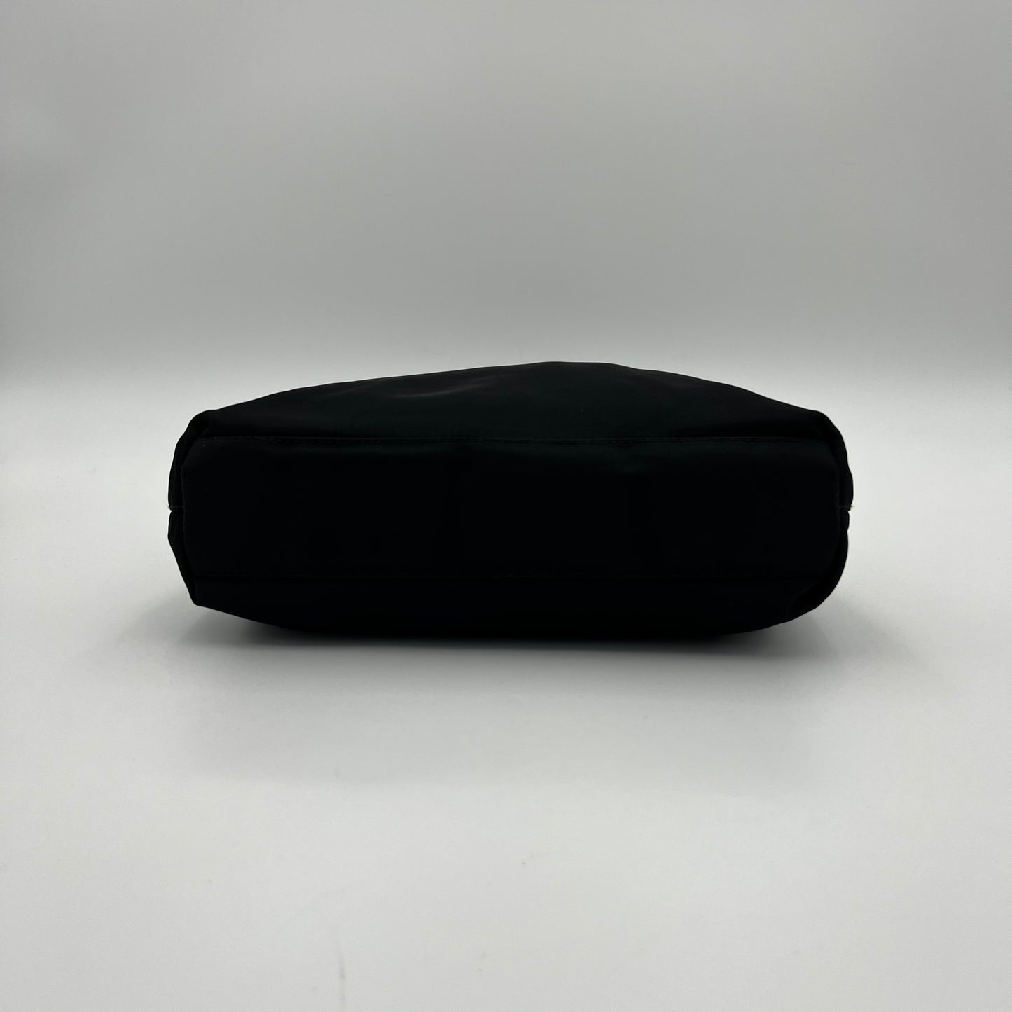 Prada Black Nylon Double Strap Small Tote