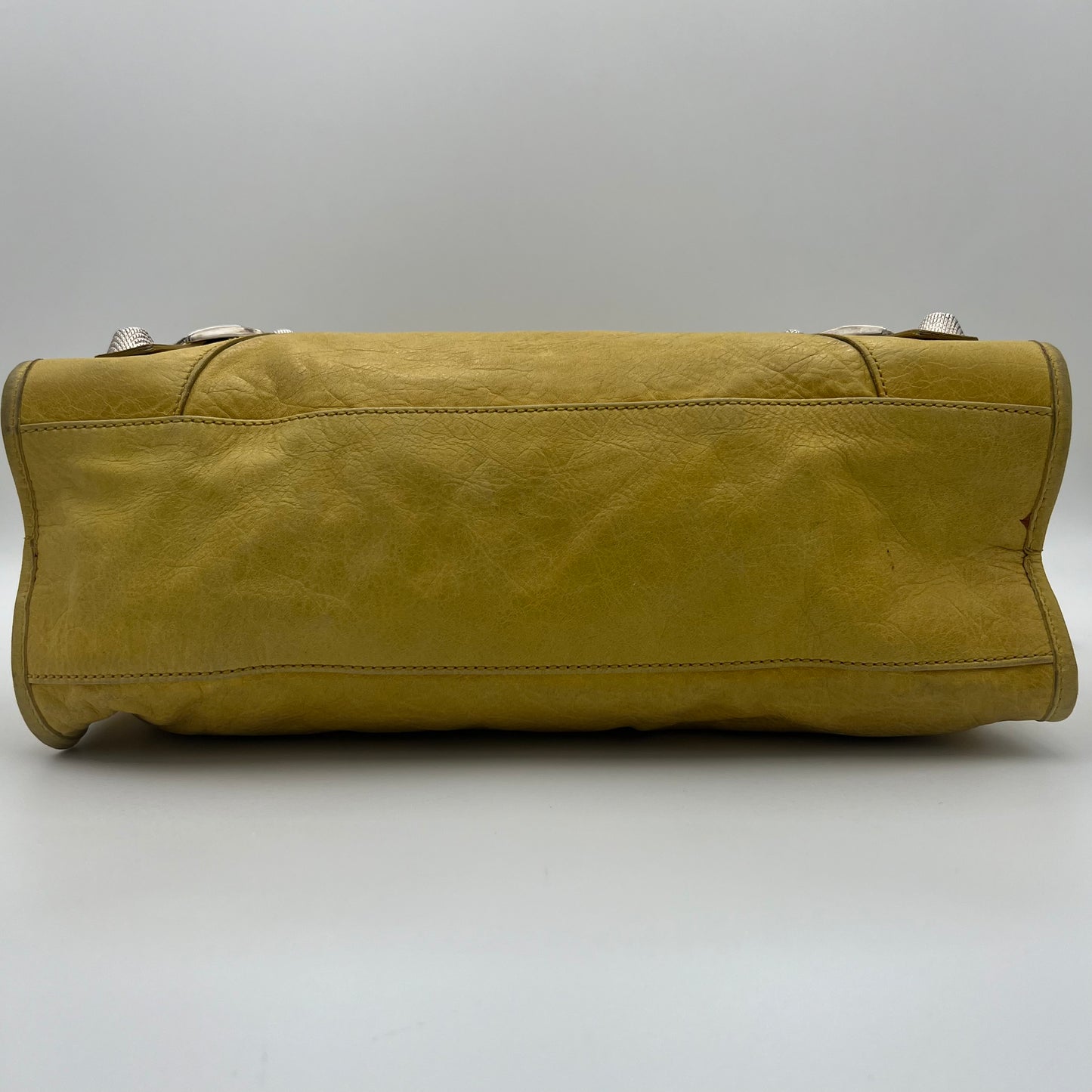 Balenciaga Yellow Leather Giant 21 City SHW