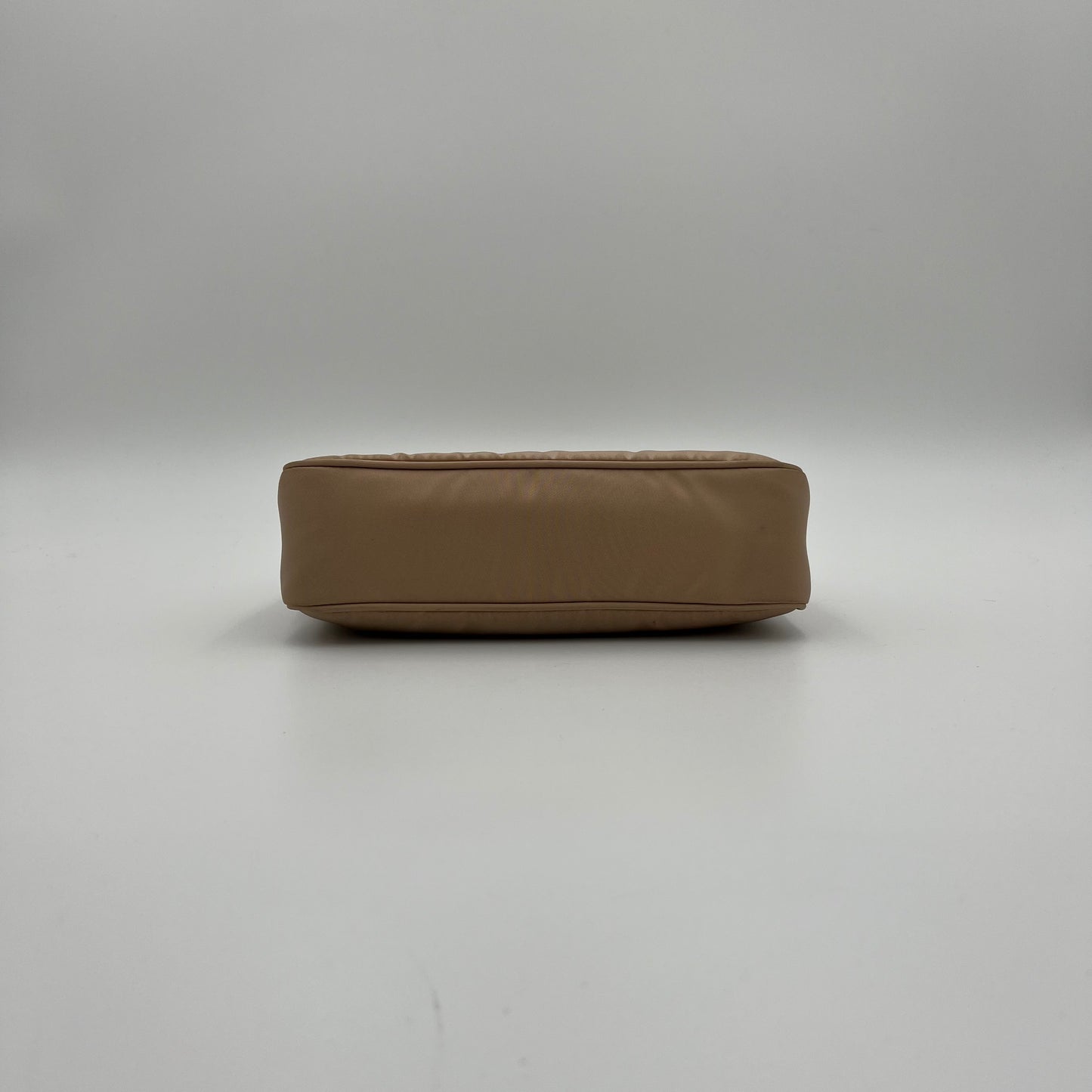 Prada Beige Nylon Re-Edition 2000 Mini Hobo Bag