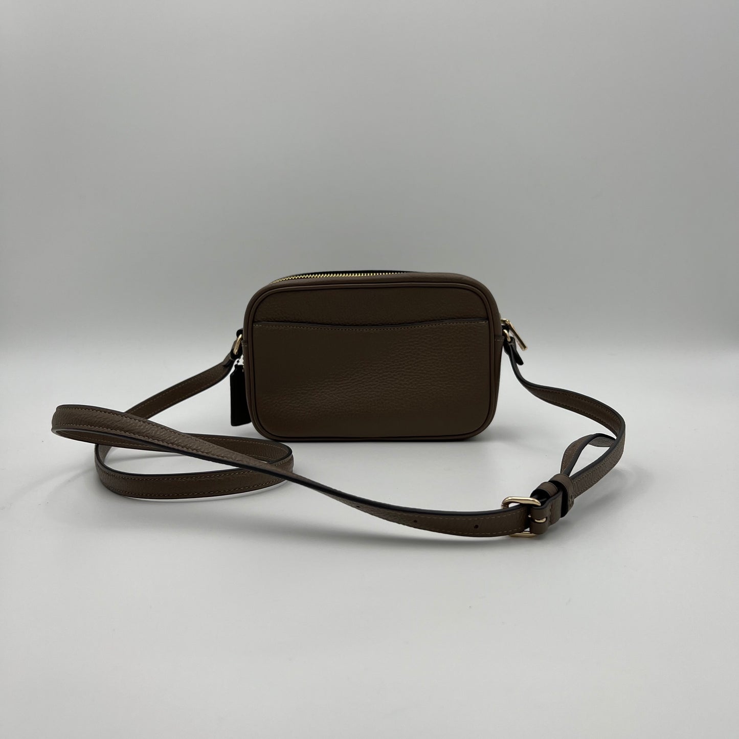 Coach Brown Leather Mini Jamie Crossbody